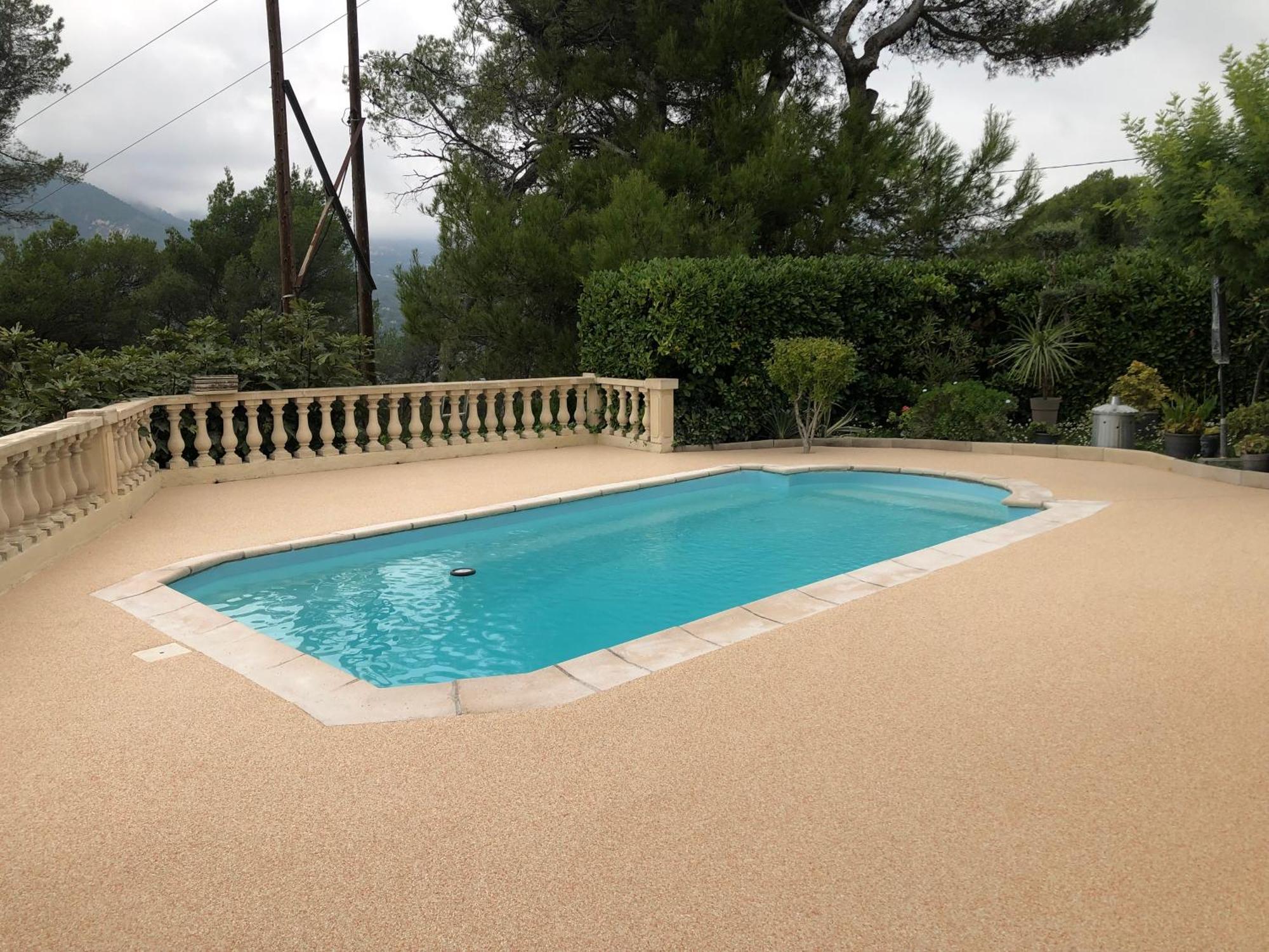 Charmante Villa A 15 Min De Nice Avec Piscine Blausasc Eksteriør billede