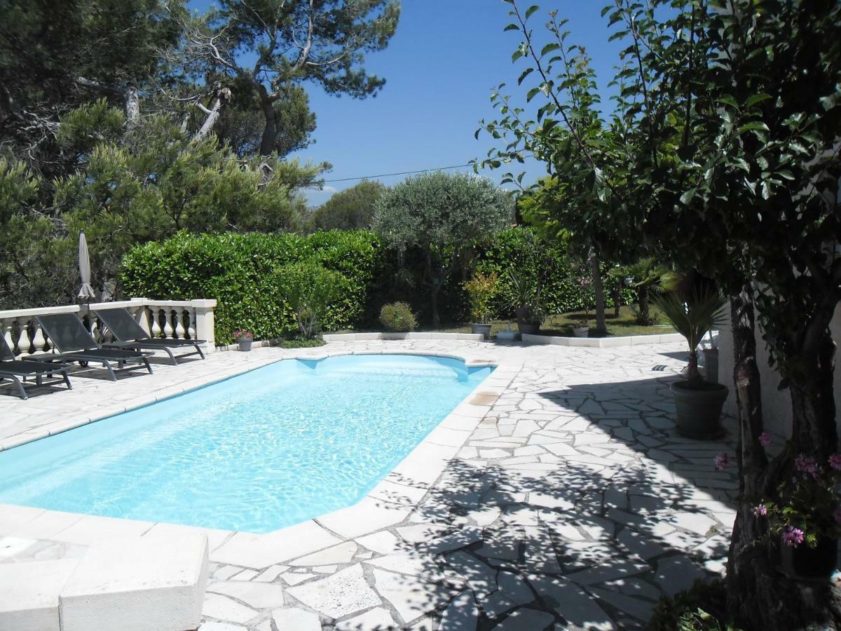 Charmante Villa A 15 Min De Nice Avec Piscine Blausasc Eksteriør billede